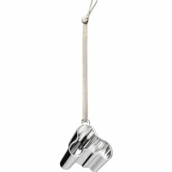 Aalto-ornament 3 cm, silver
