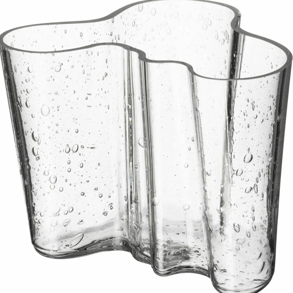 Aalto vase bobleglass 12 cm, klar