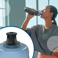 Active vannflaske 0,6 liter, blå