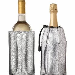 Active vin- og champagnekjøler 2-pakning, sølv