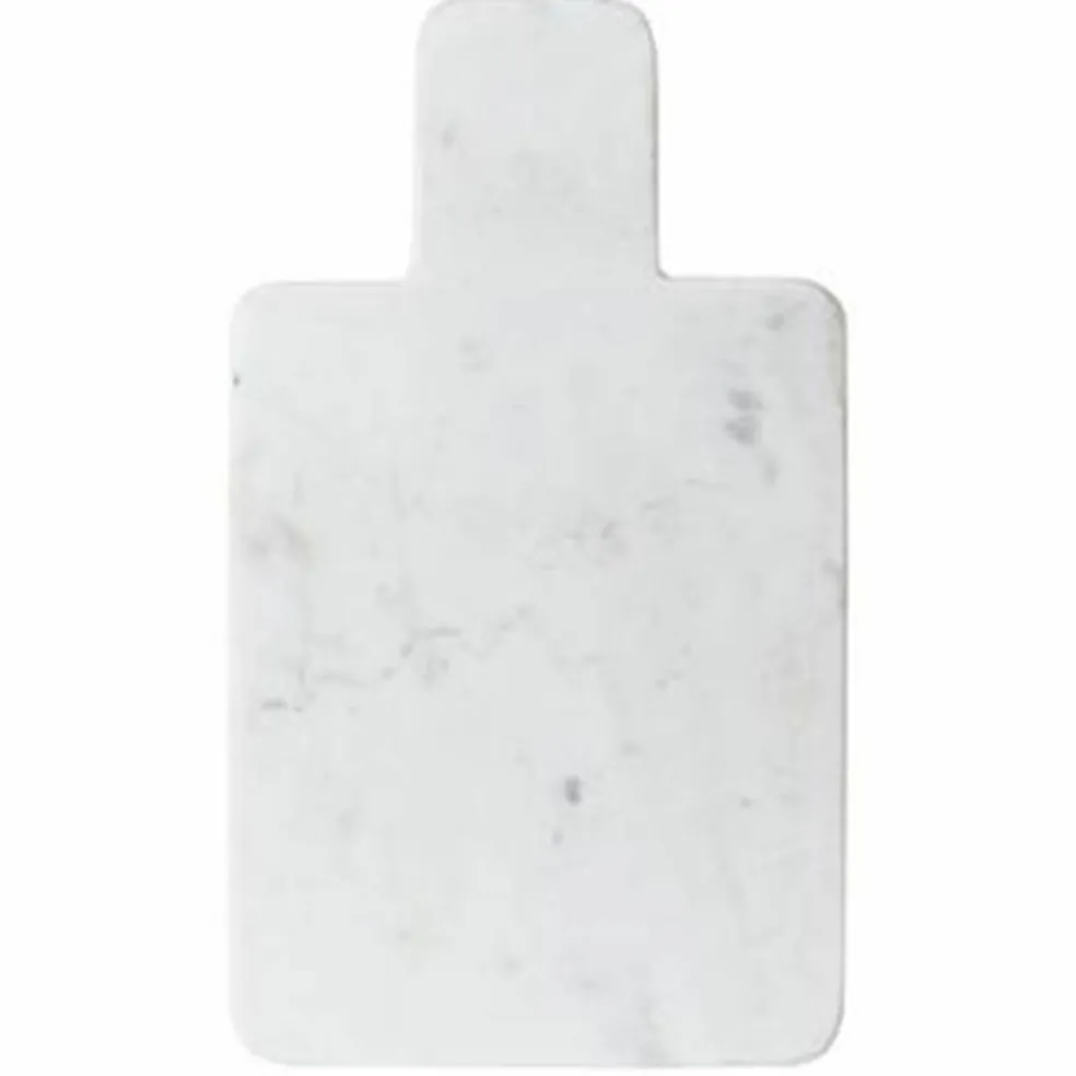 Adam serveringsbrett 30 × 17 cm, hvit marmor