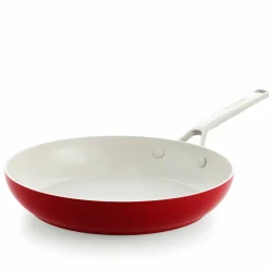 Advanced Hard Anodized stekepanne 24 cm, empire red