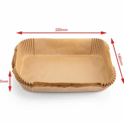 AFP-22 airfryer bakepapir 22 × 14 × 4,5 cm, 50 stk.