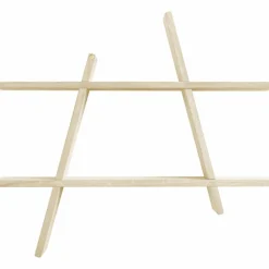 A-hylle, ask, medium (52x9x46 cm)