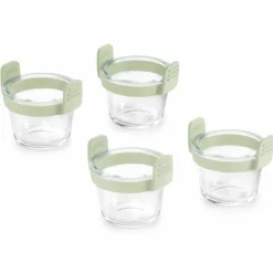 Airfryerform glass mini, 4-pakning