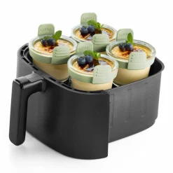 Airfryerform glass mini, 4-pakning