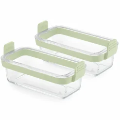 Airfryerform glass rektangulær, 2-pakning