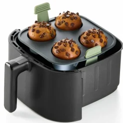 Airfryerform muffins, grå