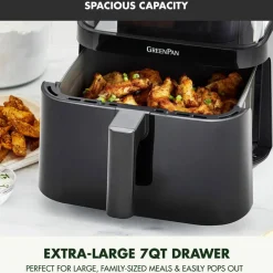 Airfryer 7 liter, svart