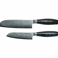 Akio Knivsett, 2 kniver, svart