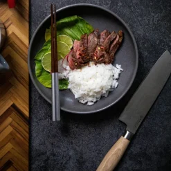 Akio santoku-kniv, 18 cm