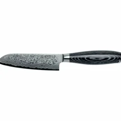 Akio santokukniv 13 cm, svart
