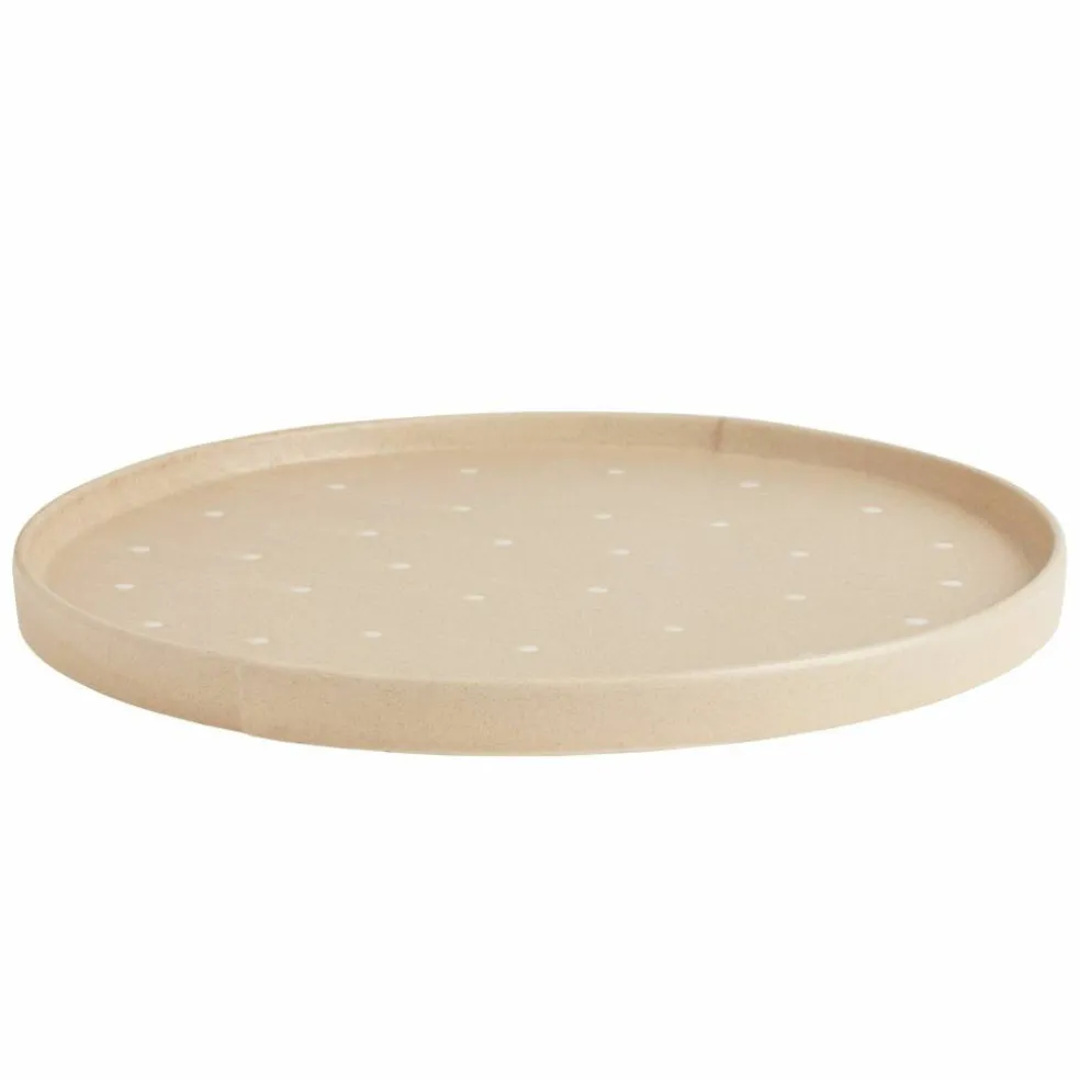 Aki rundt brett 36,5 cm, nature