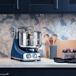 AKM 6230 kjøkkenmaskin med iskremmaskin, sunbeam yellow