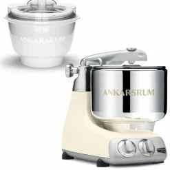 AKM 6230 kjøkkenmaskin med iskremmaskin, harmony beige