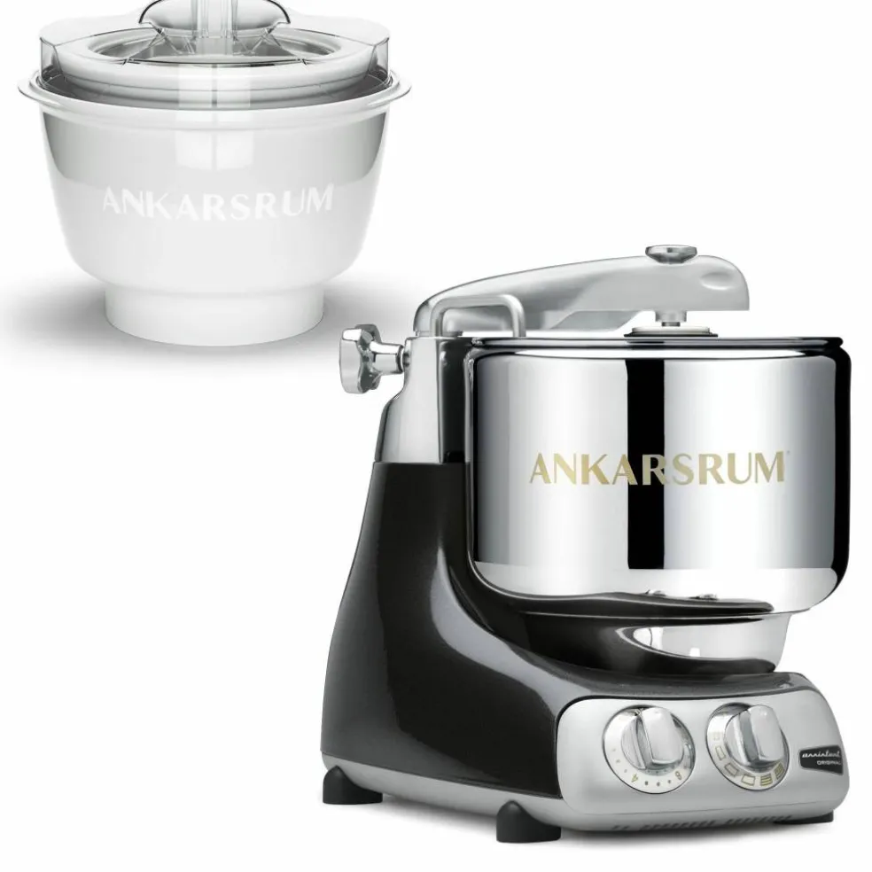 AKM 6230 kjøkkenmaskin med iskremmaskin, harmony beige