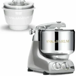 AKM 6230 kjøkkenmaskin med iskremmaskin, harmony beige