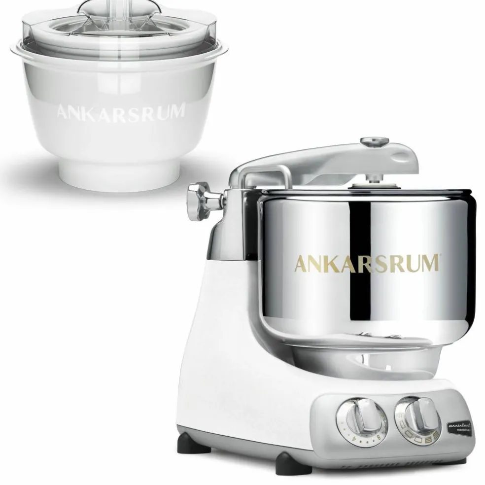 AKM 6230 kjøkkenmaskin med iskremmaskin, harmony beige