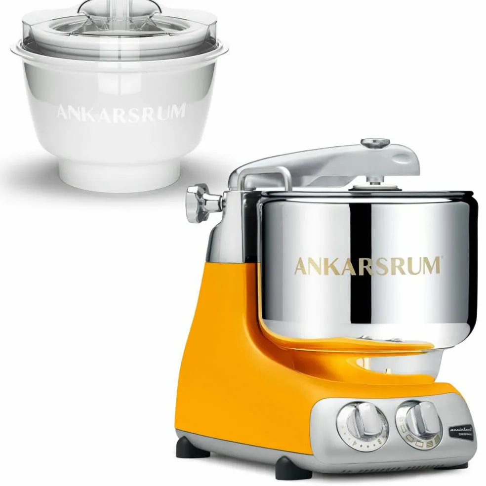 AKM 6230 kjøkkenmaskin med iskremmaskin, harmony beige