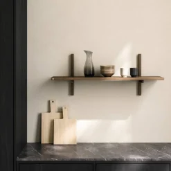 A Light Shelf hylle 90 x 21 x 35 cm, smoked