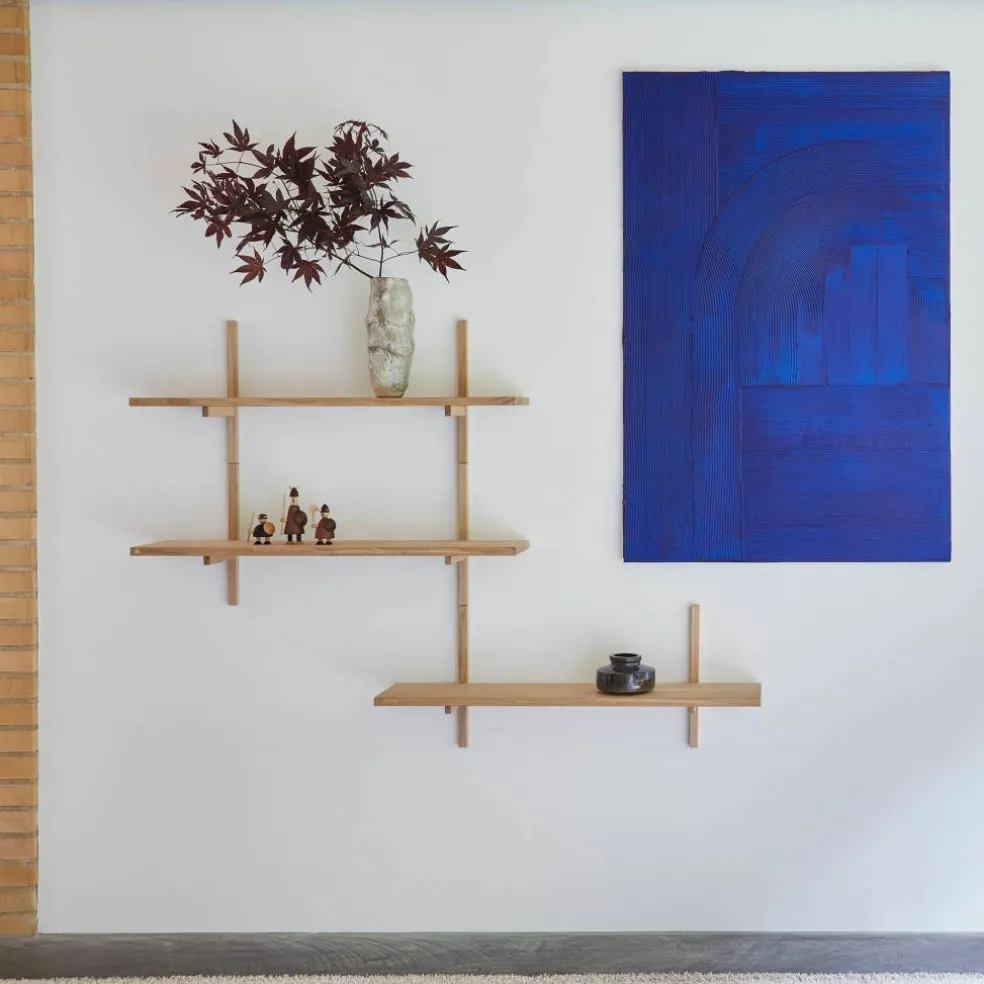 A Light Shelf Oak, 90 x 21 x 35 cm