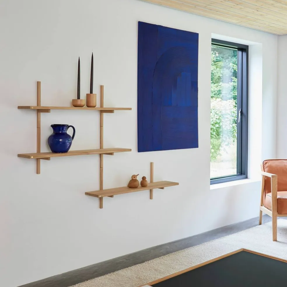 A Light Shelf Oak, 90 x 21 x 35 cm
