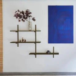 A-Light Shelf vegghylle 90x30 cm, olivengrønn