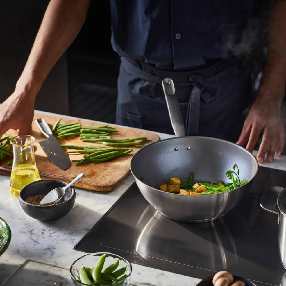 All Steel wok 28 cm