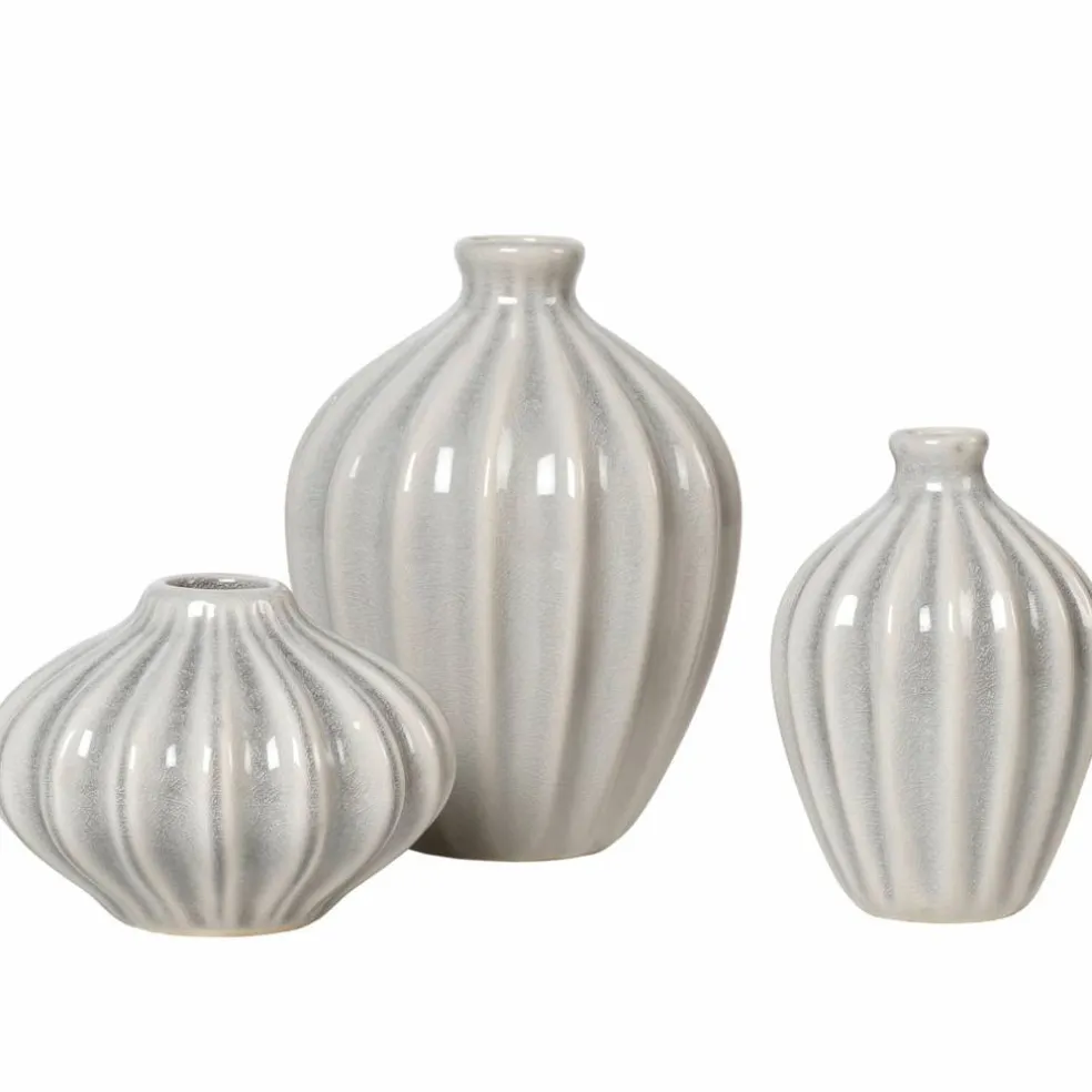 Amalie Vase 3-pakning, brun