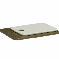 Amare Serveringsfat 2-pakning, sand/oliven