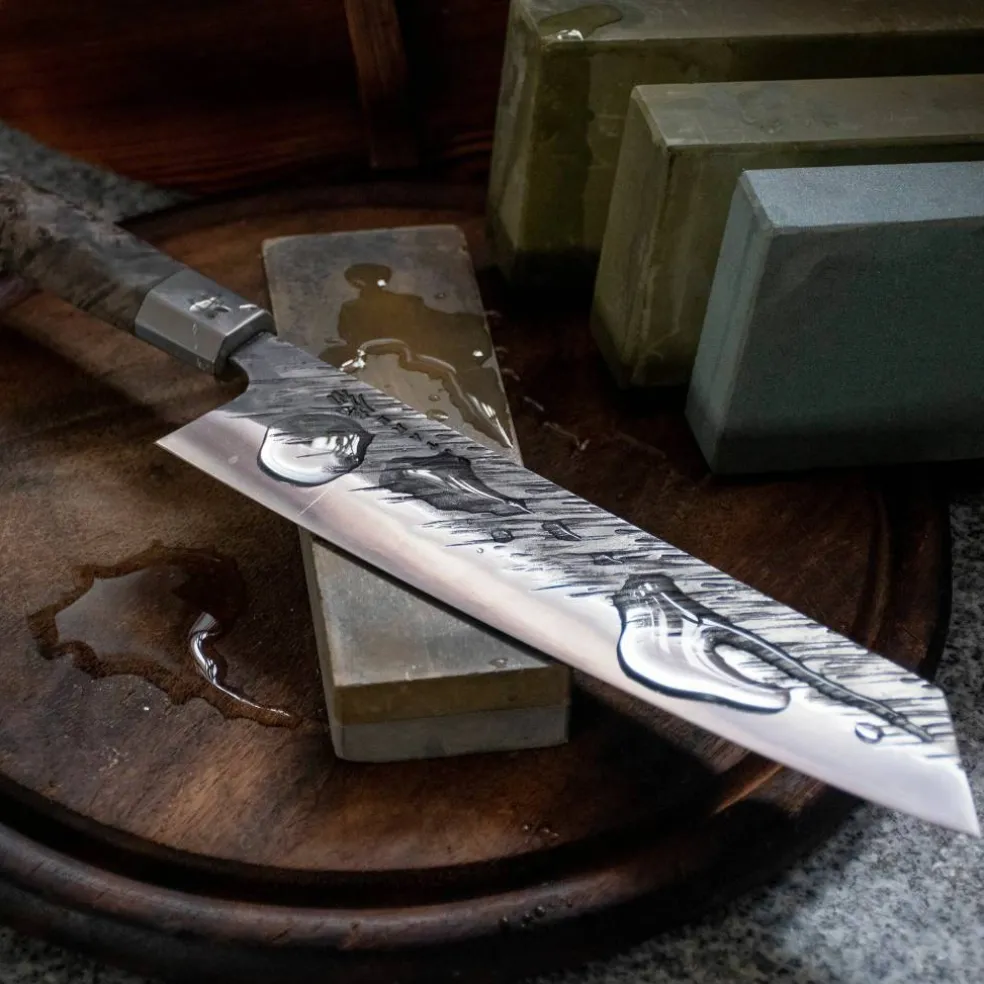 Ame Kiritsuke kokkekniv 23 cm