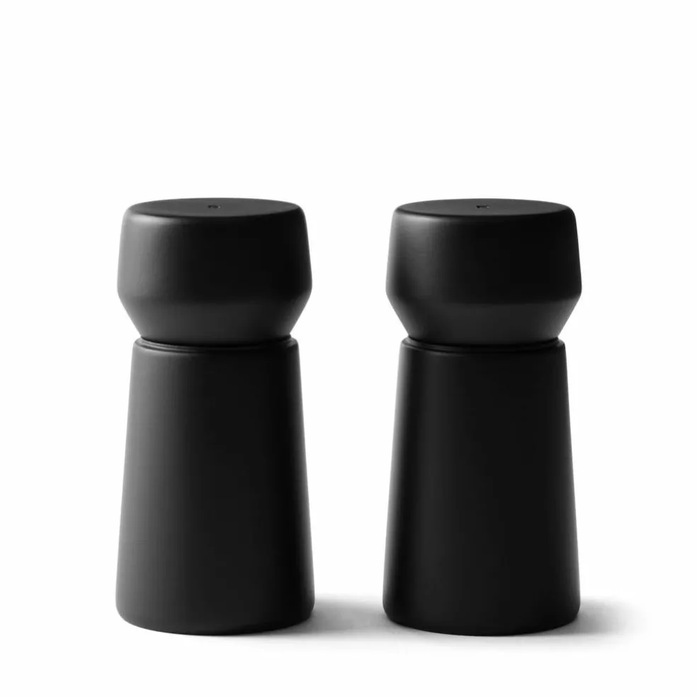 Amsterdam salt- og pepperkvernsett 11 cm, eik