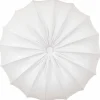 Anna takplafond, 80 cm, bomull, hvit