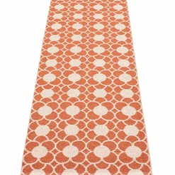 Anya teppe 200 x 70 cm, brick/pearl pink
