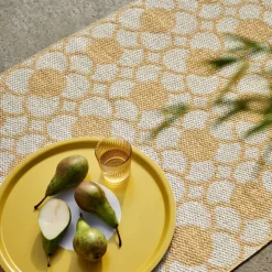 Anya teppe 300 x 70 cm, pale yellow/vanilla