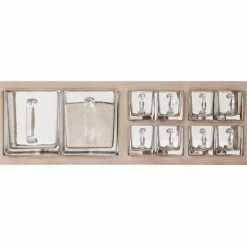 A-Organizer hylle 17 x 18 x 52 cm, 10 skuffer