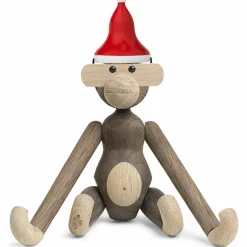 Ape med nisselue, røkt eiktre