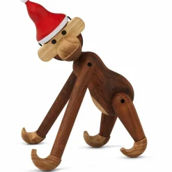 Ape med nisselue, røkt eiktre