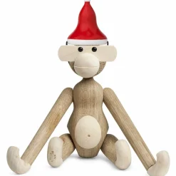 Ape med nisselue, røkt eiktre