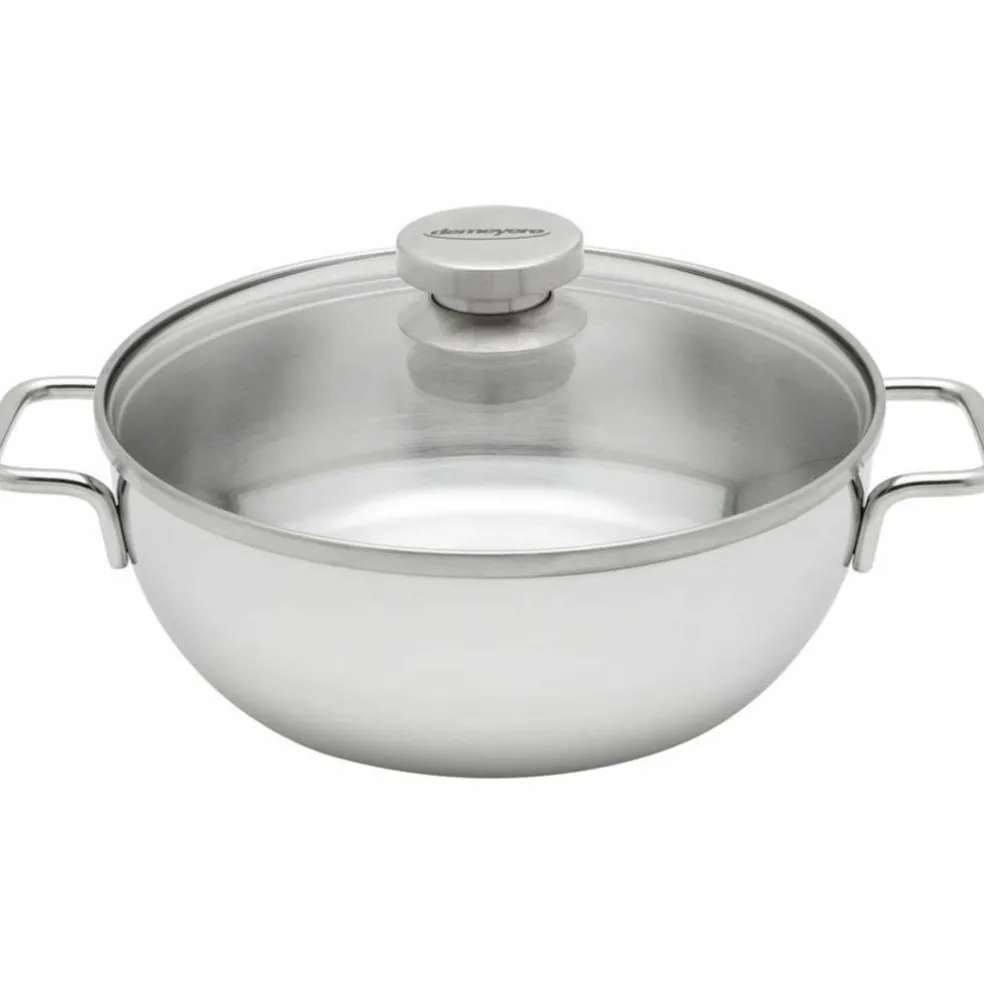 Apollo Lav gryte med glasslokk, 28 cm 4,8 L