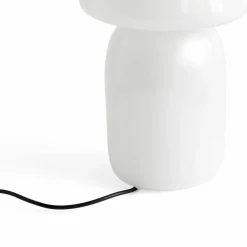 Apollo Portable bordlampe, white glass