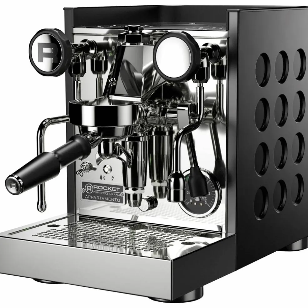 Appartamento TCA espressomaskin, krom/kobber
