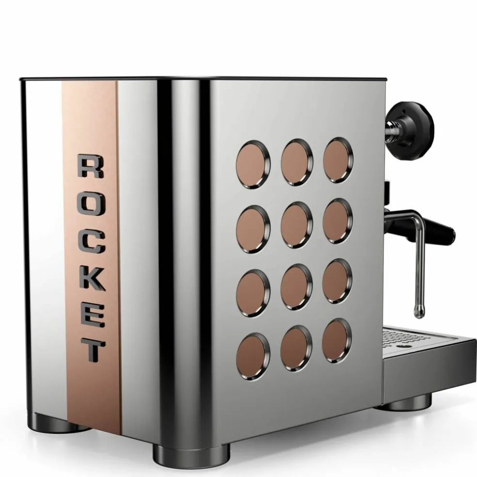 Appartamento TCA espressomaskin, krom/kobber