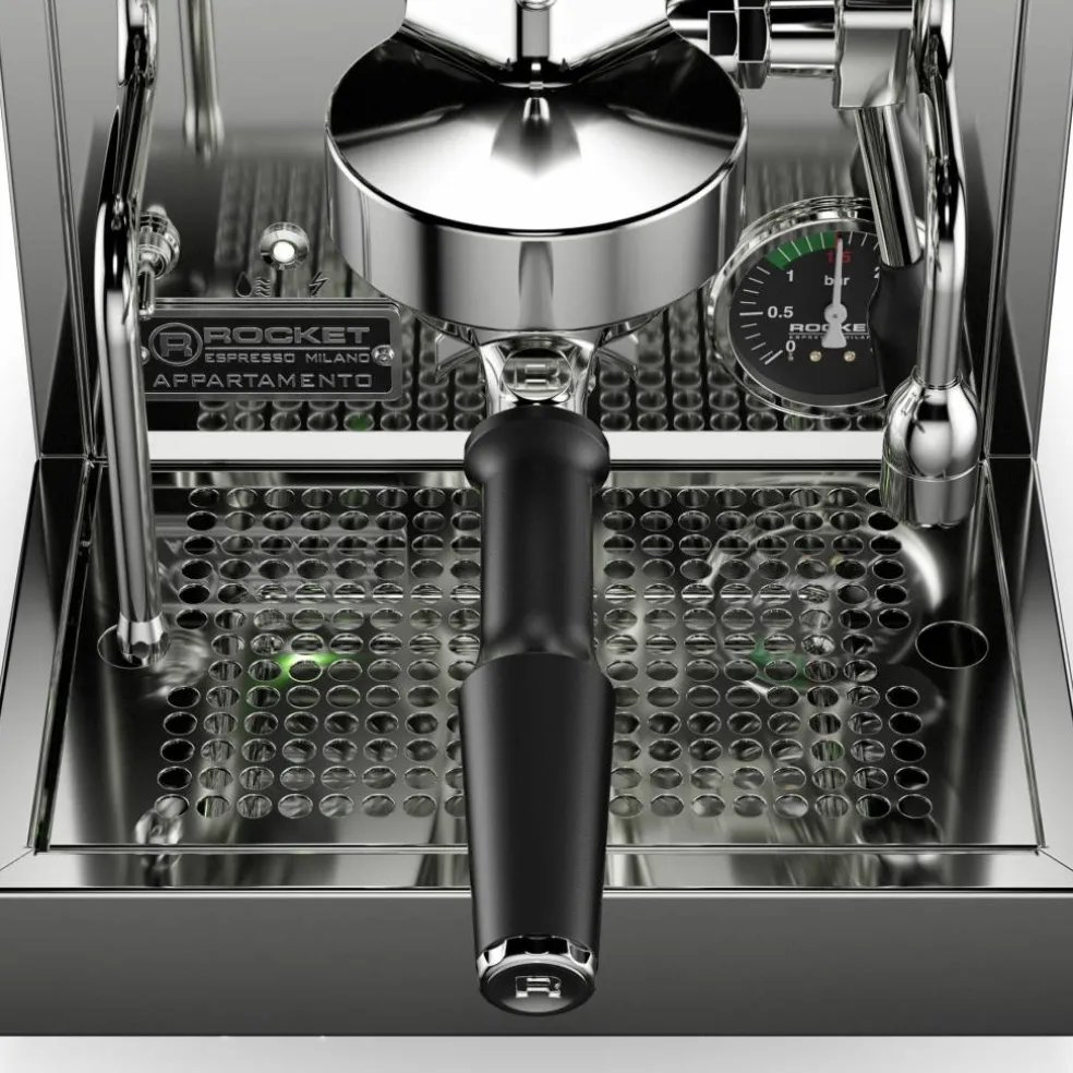 Appartamento TCA espressomaskin, krom/kobber