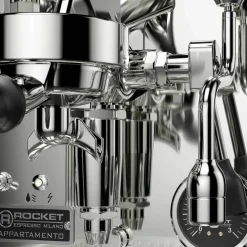 Appartamento TCA espressomaskin, krom/svart