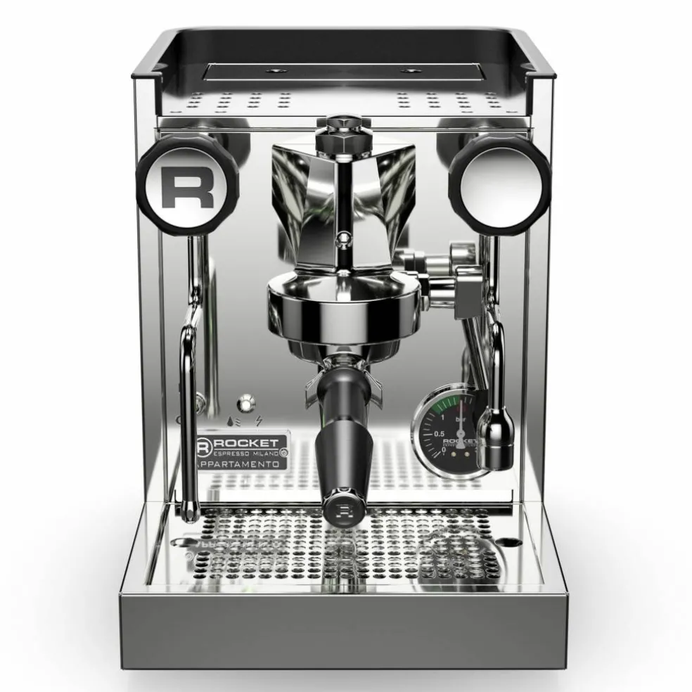 Appartamento TCA espressomaskin, svart/kobber