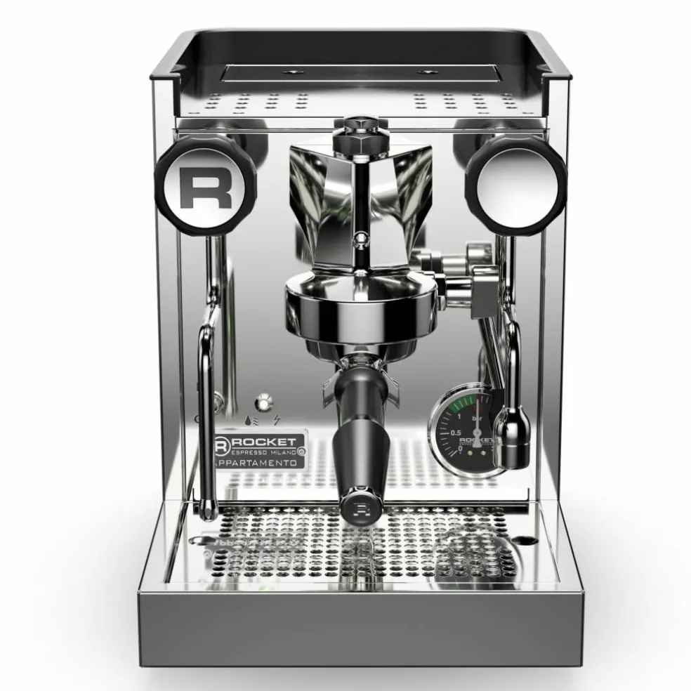 Appartamento TCA espressomaskin, svart/kobber