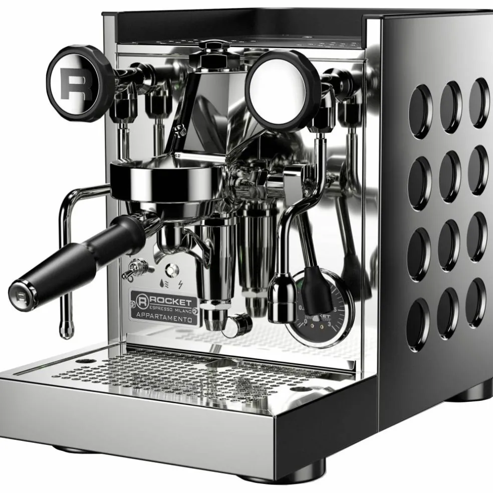 Appartamento TCA espressomaskin, svart/kobber