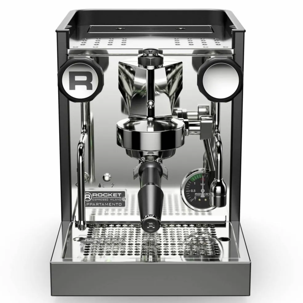 Appartamento TCA espressomaskin, svart/kobber