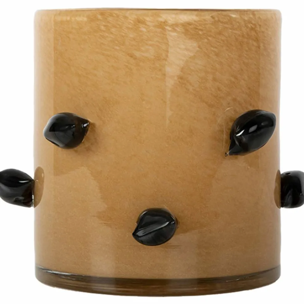 Arlo telysholder 15 cm, beige
